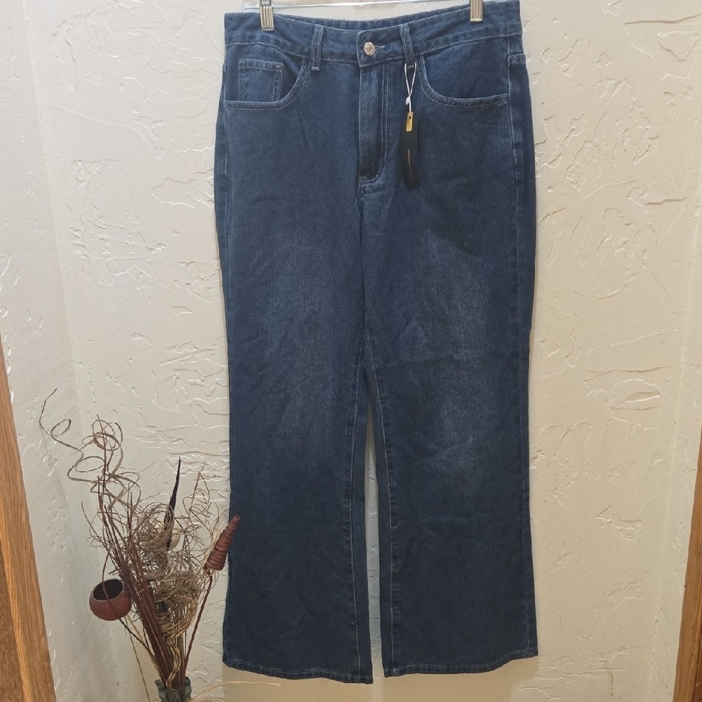Gilipur Wideleg Blue Jeans